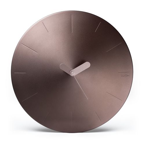 Orologio contemporaneo - CONIC : LR142M - LEXON - a muro / analogico / in alluminio