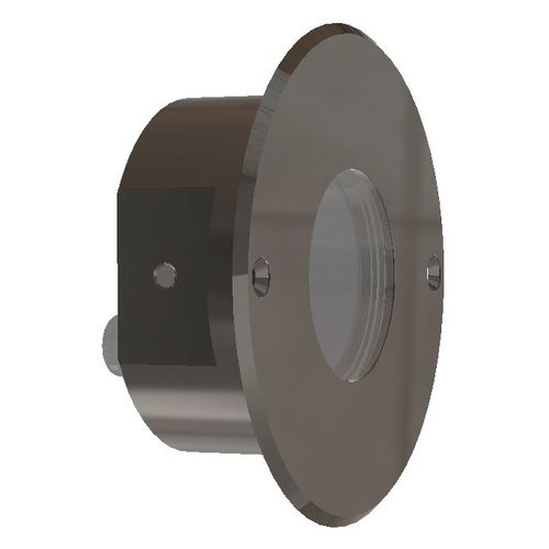 Applique contemporanea - SOMBRA  - ASTEL LIGHTING - da esterno / in acciaio inossidabile / tonda