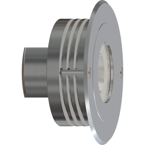Applique contemporanea - SOMBRA  - ASTEL LIGHTING - da esterno / in alluminio anodizzato / tonda