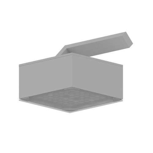 Luce LED - LQEAR01 - ASTEL LIGHTING - quadrata / in alluminio anodizzato / in policarbonato