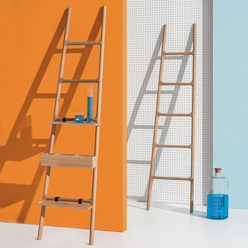 Mensola - TILT - DISCIPLINE - contemporaneo / in rovere / in metallo