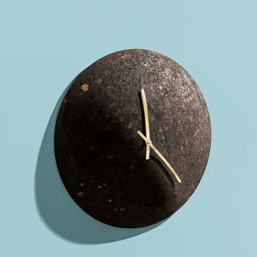 Orologio contemporaneo - KORTIME - DISCIPLINE - a muro / analogico / in sughero