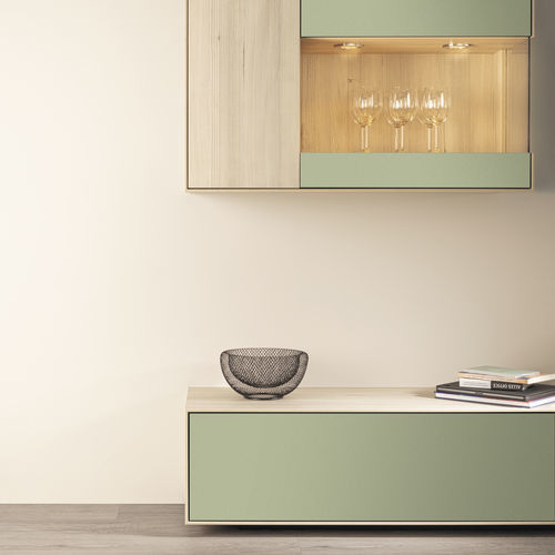 Pannello decorativo per interni - 22458 MN AVOCADO GREEN - Kaindl - per arredamento / ad alta resistenza / melaminico