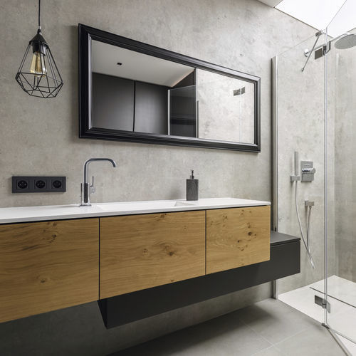 Pannello decorativo di rivestimento - R109 PT Concrete - Kaindl - da parete / per interni / per soffitto