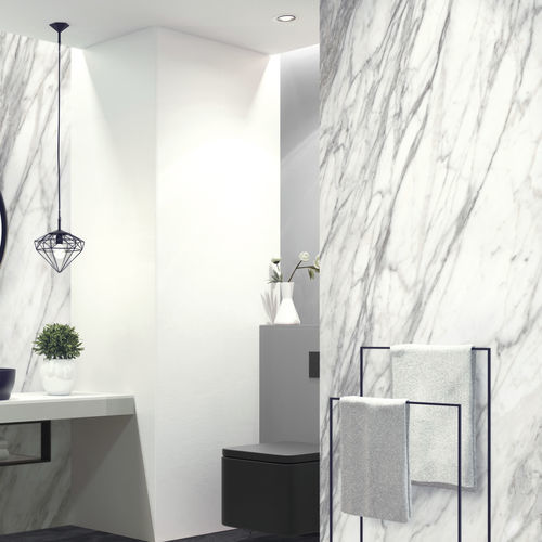 Pannello decorativo di rivestimento - R154 PT Marble Gold - Kaindl - da parete / per interni / per soffitto