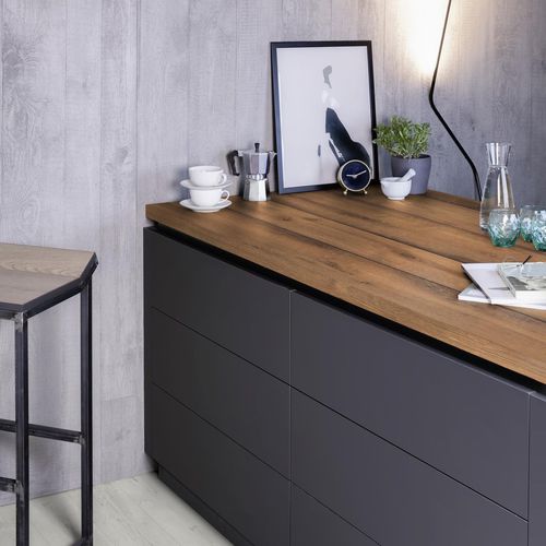 Pannello decorativo per interni - K4447 AN Oak Antique Expressive - Kaindl - per arredamento / ad alta resistenza / melaminico