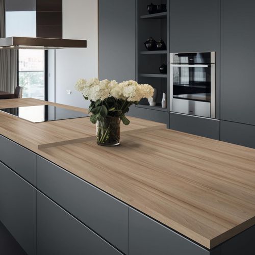 Pannello decorativo per arredamento - K2830 AN Walnut Bruna Naturale - Kaindl - per interni / ad alta resistenza / melaminico
