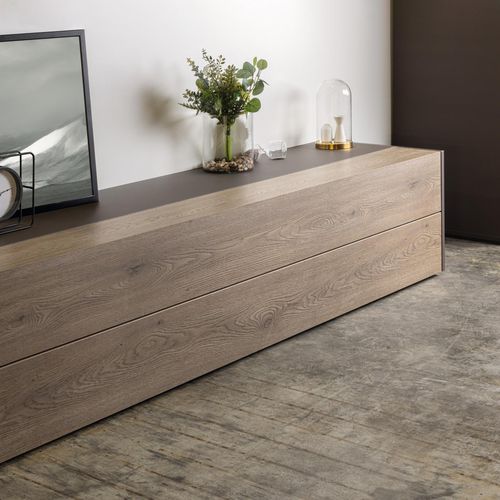 Pannello decorativo per interni - K2773 OC Oak Cremona Tartufo - Kaindl - per arredamento / ad alta resistenza / melaminico