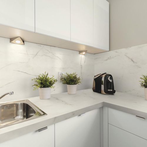 Pannello decorativo per interni - K2881 DP Marble Makrana - Kaindl - per arredamento / ad alta resistenza / in laminato