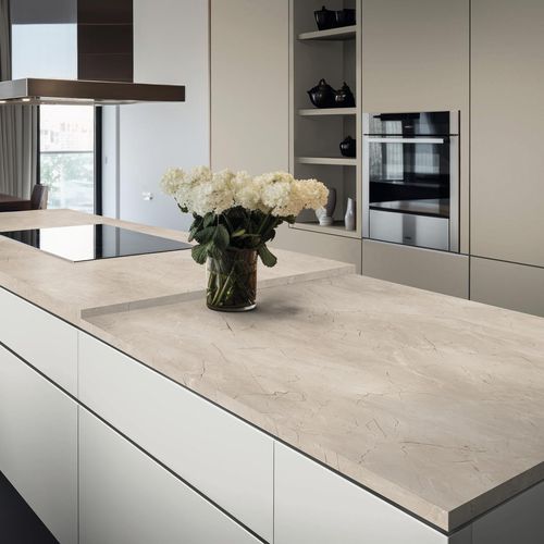 Pannello decorativo per arredamento - K2885 CN Marble Vicosa Clara - Kaindl - per interni / ad alta resistenza / in laminato
