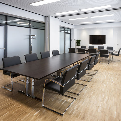 Sedia da conferenza cantilever - .TANO - Spiegels - contemporanea / da interno / in pelle