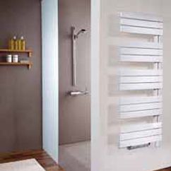 Scaldasalviette elettrico - ELATO E T - RADSON - contemporaneo / in metallo / da parete