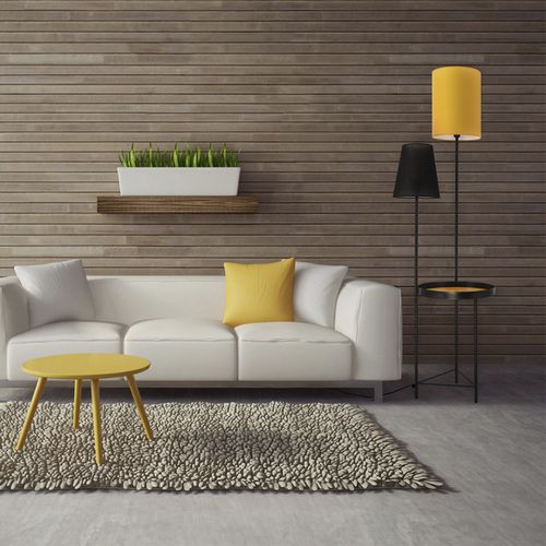 Lampada da terra - TOLY - FLAM ET LUCE LUMINAIRES - in metallo / contemporanea / con cavo