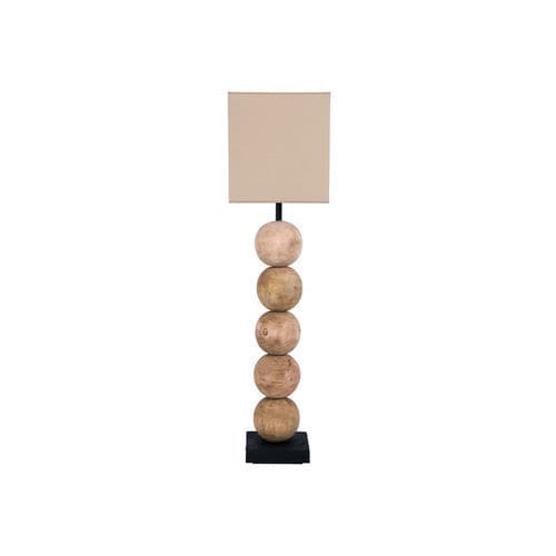 Lampada da tavolo - ANKARA 5 - FLAM ET LUCE LUMINAIRES - in fibra naturale / contemporanea / senza fili