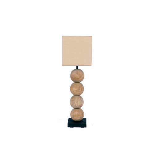 Lampada da tavolo - ANKARA 4 - FLAM ET LUCE LUMINAIRES - in fibra naturale / contemporanea / senza fili