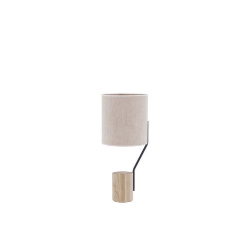 Lampada da tavolo - DELIA - FLAM ET LUCE LUMINAIRES - in metallo / in legno / contemporanea