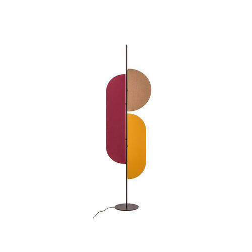Lampada da pavimento - LMP BETA - FLAM ET LUCE LUMINAIRES - in metallo / contemporanea / con cavo