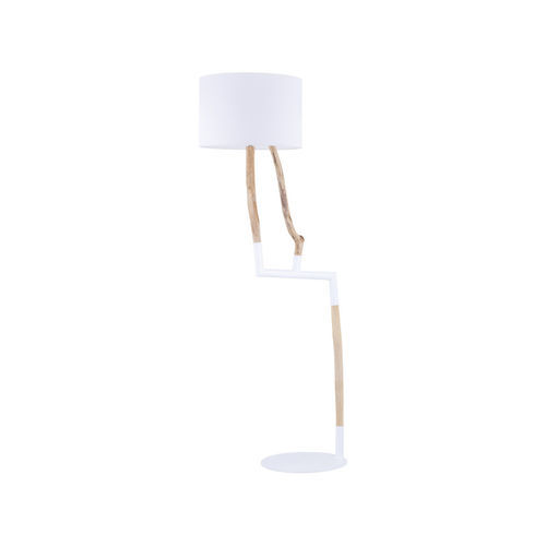 Lampada da pavimento - LMP BOTSWA - FLAM ET LUCE LUMINAIRES - in legno / contemporanea / senza fili