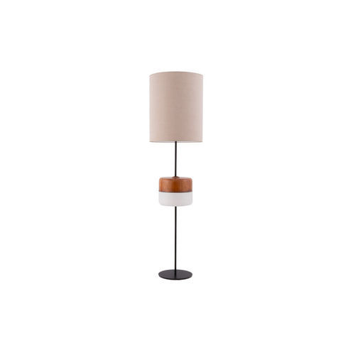 Lampada da pavimento - LMP LOUZIEH - FLAM ET LUCE LUMINAIRES - in metallo / in ceramica / contemporanea