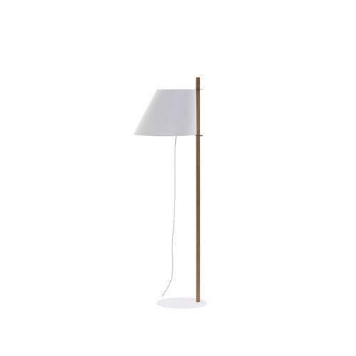 Lampada da pavimento - LMP MIAMI - FLAM ET LUCE LUMINAIRES - in metallo / in ceramica / in legno