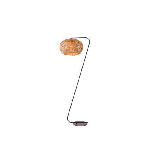 Lampada da pavimento - LMP NODIA - FLAM ET LUCE LUMINAIRES - in metallo / in ceramica / in legno