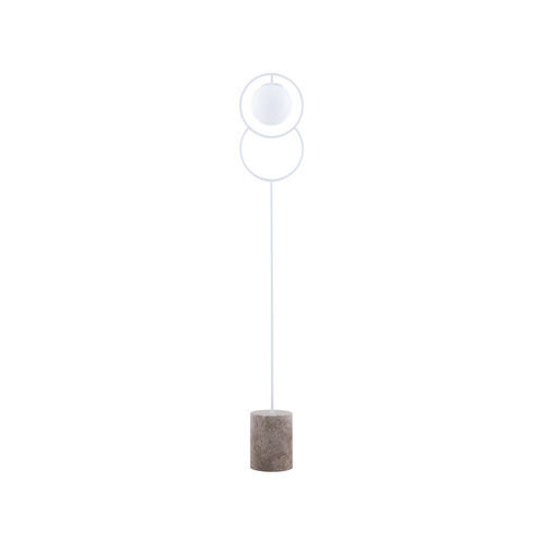 Lampada da pavimento - LMP ORIA - FLAM ET LUCE LUMINAIRES - in metallo / in pietra / contemporanea
