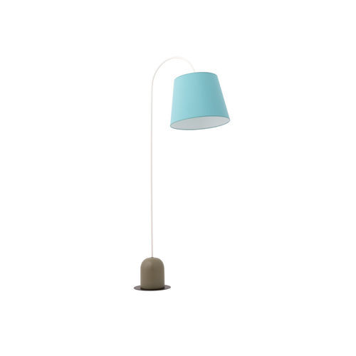 Lampada da terra - LMP SCOTTY - FLAM ET LUCE LUMINAIRES - in metallo / contemporanea / senza fili