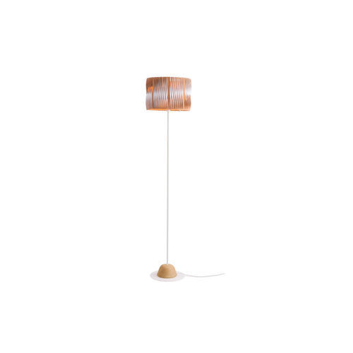 Lampada da pavimento - LMP QUERCUS - FLAM ET LUCE LUMINAIRES - in metallo / contemporanea / con cavo