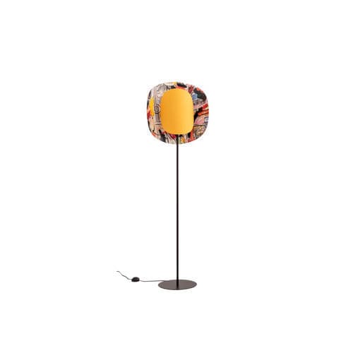 Lampada da pavimento - LMP VERSA - FLAM ET LUCE LUMINAIRES - in metallo / contemporanea / con cavo