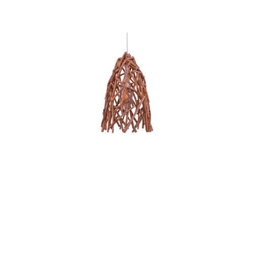 Lampada a sospensione - RIVA PM - FLAM ET LUCE LUMINAIRES - in metallo / in ceramica / in legno