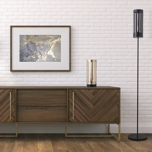 Lampada da tavolo - MIMOSA - FLAM ET LUCE LUMINAIRES - in metallo / in legno / contemporanea