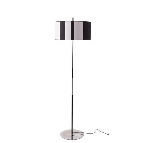 Lampada da terra - LMP STRIPES - FLAM ET LUCE LUMINAIRES - da pavimento / in metallo / in acciaio inossidabile lucido