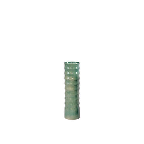 Vaso contemporaneo - CARMO MM - FLAM ET LUCE LUMINAIRES - in ceramica / contract / verde