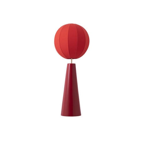 Lampada da tavolo - BILBOK - FLAM ET LUCE LUMINAIRES - in ceramica / in tessuto / contemporanea