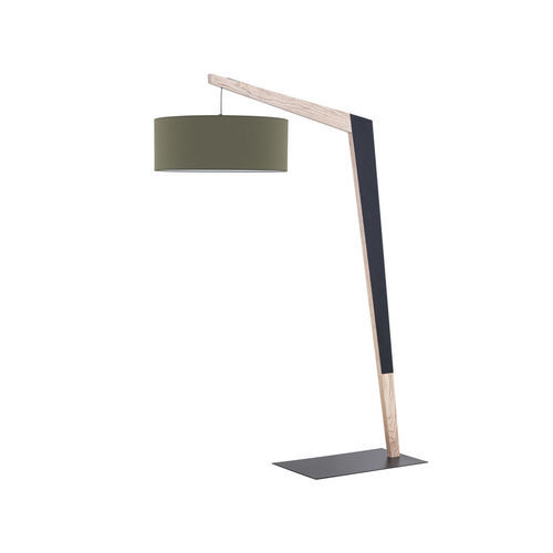 Lampada da terra - LMP FACTORY NV - FLAM ET LUCE LUMINAIRES - in metallo / in legno / contemporanea