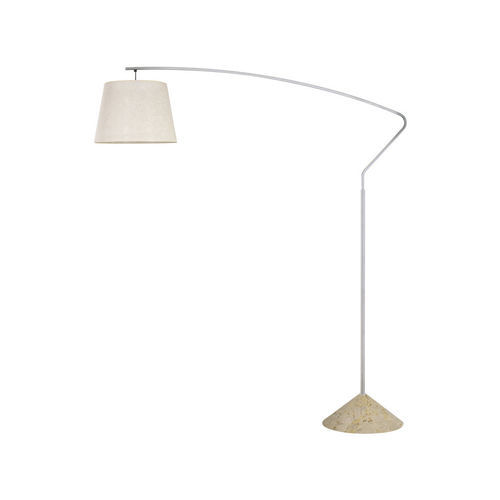 Lampada da terra - LMP NILTON - FLAM ET LUCE LUMINAIRES - in metallo / in pietra / contemporanea