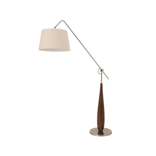 Lampada da terra - LMP VIBEN - FLAM ET LUCE LUMINAIRES - in metallo / in legno / contemporanea