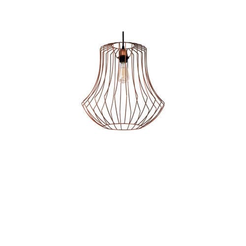 Lampada a sospensione - CHARLOTTE 42 - FLAM ET LUCE LUMINAIRES - in metallo / in bronzo / contemporanea