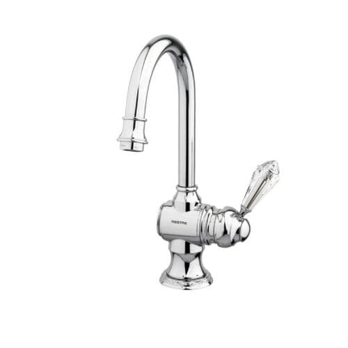Miscelatore per lavabo - 058203.F00.50 - Bronces Mestre, S.A. - da appoggio / in metallo / in cristallo Swarovski®