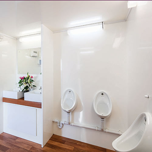 Cabina per bagni pubblici in HPL - LUXE - Portakabin - per toilette / per edifici pubblici