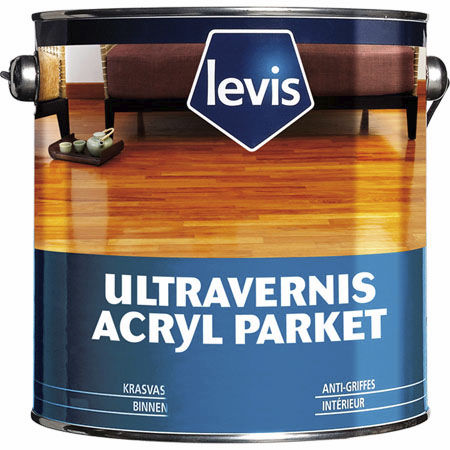 Vernice di protezione - ULTRAVERNIS ACRYL PARKET - LEVIS - per legno / satinata
