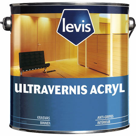 Vernice di protezione - ULTRAVERNIS ACRYL - LEVIS - per legno / satinata