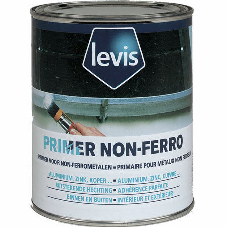 Primer per metallo - NON FERRO - LEVIS - ad olio / antiruggine
