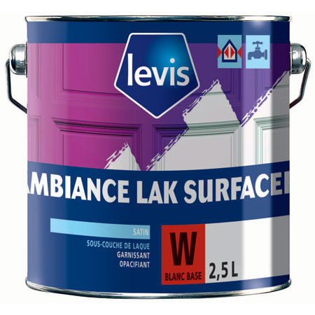 Pittura decorativa - AMBIANCE LAK SURFACER - LEVIS - per muro / ecologica / a bassa emissione di COV