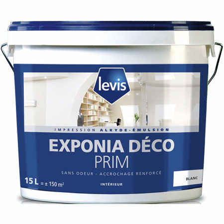 Primer per muratura - EXPONIA DECO PRIM - LEVIS - acrilico / da interno