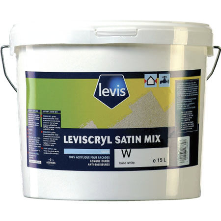 Pittura decorativa - LEVISCRYL SATIN - LEVIS - da esterno / per facciata / acrilica