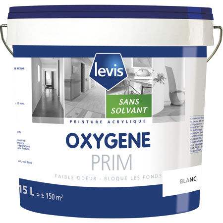 Primer per muratura - OXYGENE PRIM - LEVIS - acrilico / da interno