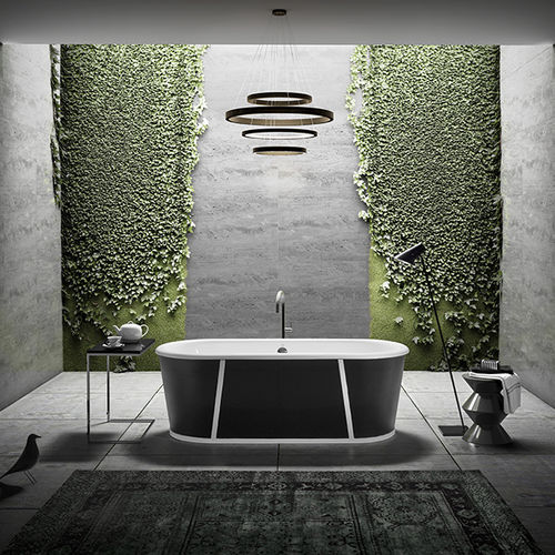 Vasca da bagno ovale - MORGAN - RECOR - da appoggio / ad uso professionale / in ghisa