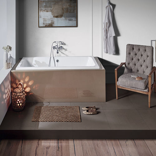 Vasca da bagno filomuro - MORITZ - RECOR - per ambiente abitativo / ad uso professionale / in ghisa