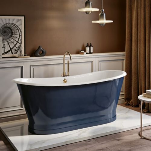 Vasca da bagno ovale - GRAND EPOQUE - RECOR - ad isola / per ambiente abitativo / in ghisa